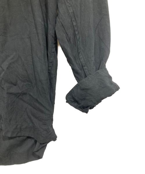 PERRY ELLIS（ペリーエリス）PERRY ELLIS (ペリーエリス) シルクシャツ ブラック サイズ:Ⅼの古着・服飾アイテム