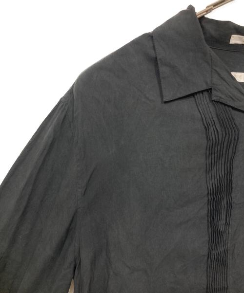 PERRY ELLIS（ペリーエリス）PERRY ELLIS (ペリーエリス) シルクシャツ ブラック サイズ:Ⅼの古着・服飾アイテム