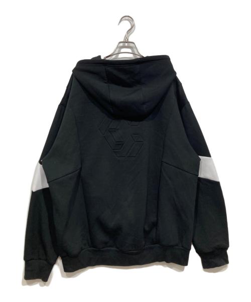 CRONOS（クロノス）CRONOS (クロノス) パーカー ブラック サイズ:Lの古着・服飾アイテム