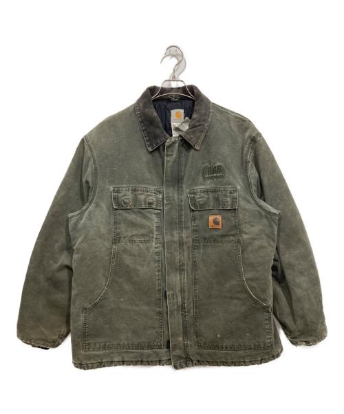 CarHartt（カーハート）CarHartt (カーハート) 刺繍トラディショナルコート オリーブ サイズ:X-Large Regularの古着・服飾アイテム