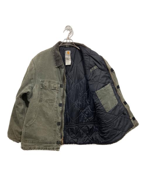 CarHartt（カーハート）CarHartt (カーハート) 刺繍トラディショナルコート オリーブ サイズ:X-Large Regularの古着・服飾アイテム