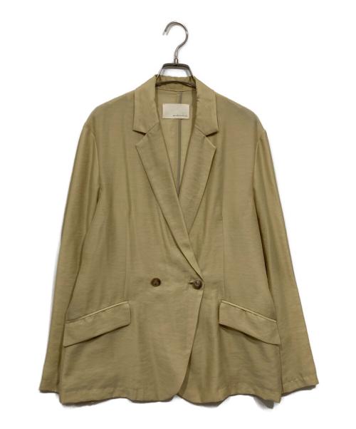 aere（アエレ）aere (アエレ) TODAYFUL取扱い sheer tumbler jacket イエロー サイズ:36の古着・服飾アイテム