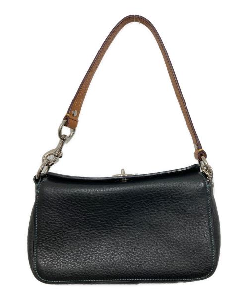 COACH（コーチ）COACH (コーチ) チェルシーターンロックホーボーワンショルダーバッグ ブラックの古着・服飾アイテム