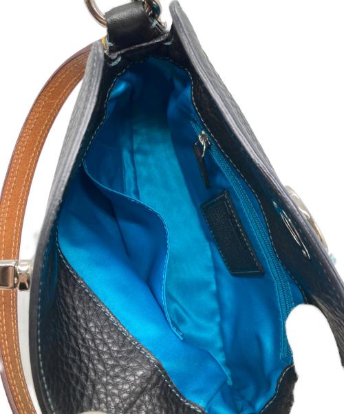 COACH（コーチ）COACH (コーチ) チェルシーターンロックホーボーワンショルダーバッグ ブラックの古着・服飾アイテム