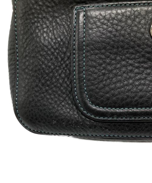 COACH（コーチ）COACH (コーチ) チェルシーターンロックホーボーワンショルダーバッグ ブラックの古着・服飾アイテム