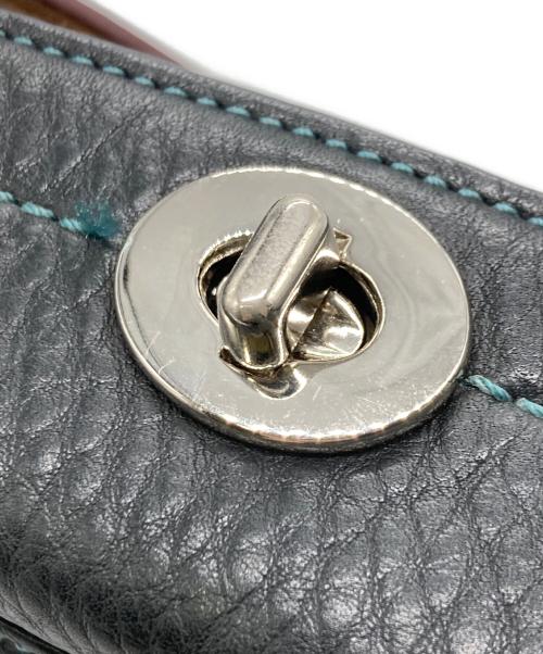 COACH（コーチ）COACH (コーチ) チェルシーターンロックホーボーワンショルダーバッグ ブラックの古着・服飾アイテム