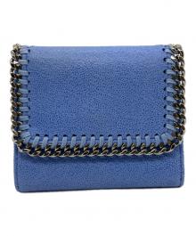 STELLA McCARTNEY（ステラマッカートニー）の古着「ファラベラ3つ折り財布」｜ブルー