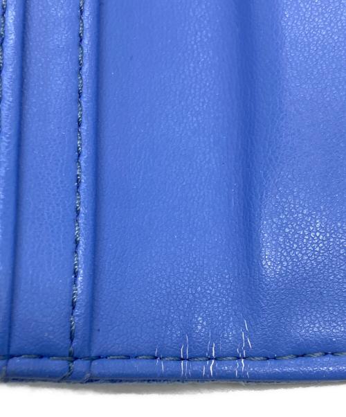STELLA McCARTNEY（ステラマッカートニー）STELLA McCARTNEY (ステラマッカートニー) ファラベラ3つ折り財布 ブルーの古着・服飾アイテム