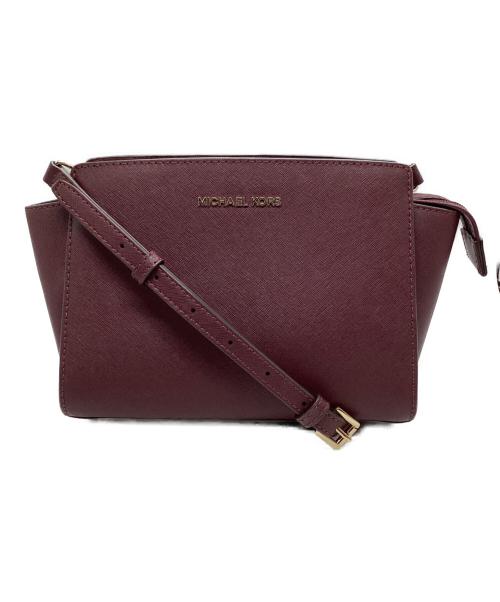 MICHAEL KORS（マイケルコース）MICHAEL KORS (マイケルコース) 2WAYバッグ ボルドーの古着・服飾アイテム
