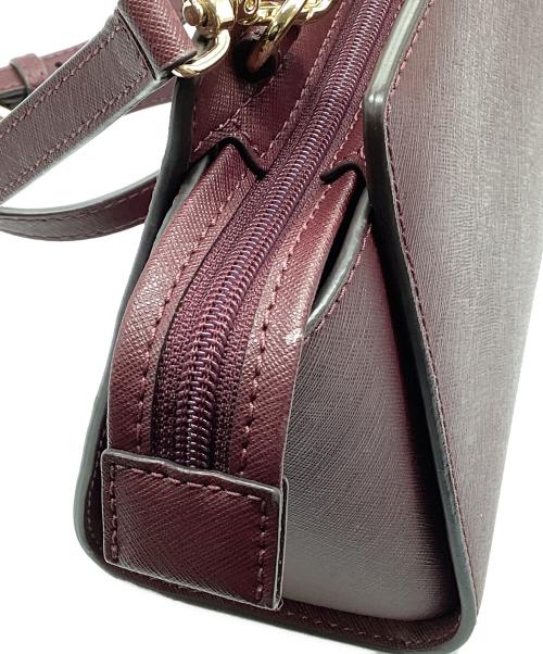 MICHAEL KORS（マイケルコース）MICHAEL KORS (マイケルコース) 2WAYバッグ ボルドーの古着・服飾アイテム
