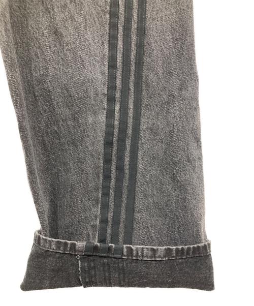 adidas（アディダス）adidas (アディダス) シーズン3 ルーズフィット デニムパンツ ブラック サイズ:86cm (W34)の古着・服飾アイテム