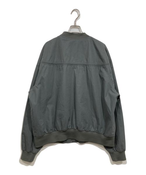 KNIGHTSBRIDGE（ナイツブリッジ）KNIGHTSBRIDGE (ナイツブリッジ) ブルゾン グレー サイズ:Lの古着・服飾アイテム