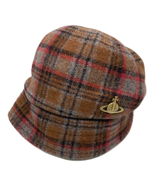 Vivienne Westwood（ヴィヴィアンウエストウッド）Vivienne Westwood (ヴィヴィアンウエストウッド) ウールバケットハット ブラウン サイズ:Mの古着・服飾アイテム