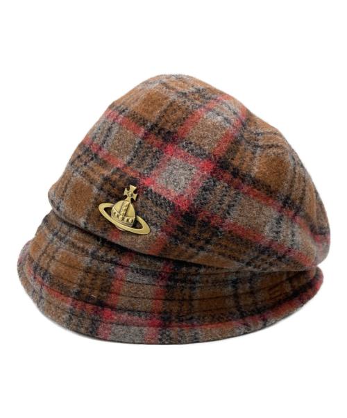 Vivienne Westwood（ヴィヴィアンウエストウッド）Vivienne Westwood (ヴィヴィアンウエストウッド) ウールバケットハット ブラウン サイズ:Mの古着・服飾アイテム