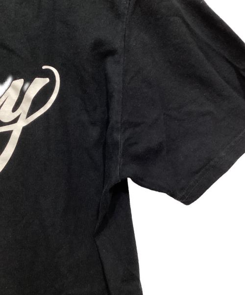 stussy（ステューシー）stussy (ステューシー) プリントTシャツ ブラック サイズ:Lの古着・服飾アイテム