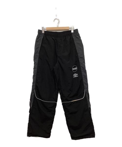 UMBRO（アンブロ）UMBRO (アンブロ) BOILER ROOM (ボイラールーム) ShellTrackPant ブラック サイズ:ASIA XLの古着・服飾アイテム