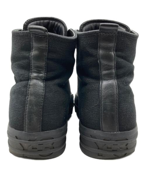 Y-3（ワイスリー）Y-3 (ワイスリー) ロゴハイカットスニーカー ブラック サイズ:23.5㎝の古着・服飾アイテム