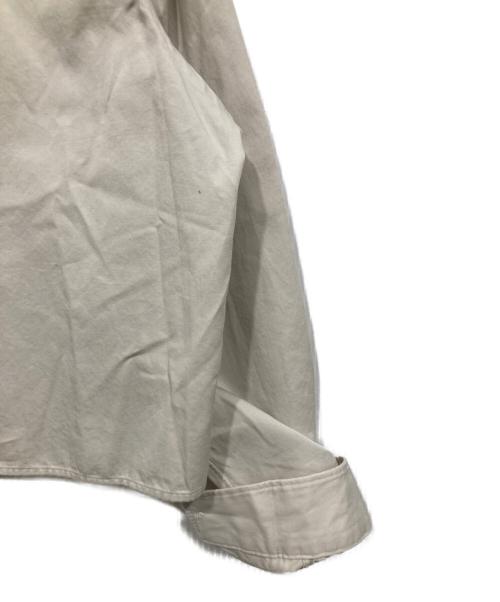 Gymphlex（ジムフレックス）Gymphlex (ジムフレックス) ショートボタンダウンシャツ グレー サイズ:Mの古着・服飾アイテム
