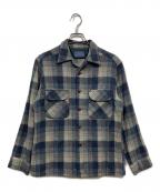 PENDLETONペンドルトン）の古着「ボードシャツ / チェックネルシャツ」｜ブルー