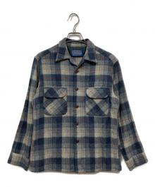 PENDLETON（ペンドルトン）の古着「ボードシャツ / チェックネルシャツ」｜ブルー
