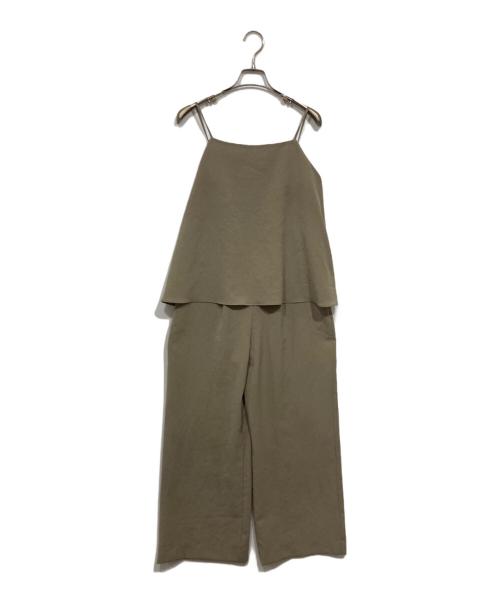 green label relaxing（グリーンレーベルリラクシング）green label relaxing (グリーンレーベルリラクシング) ドライタッチオールインワン ベージュ サイズ:freeの古着・服飾アイテム