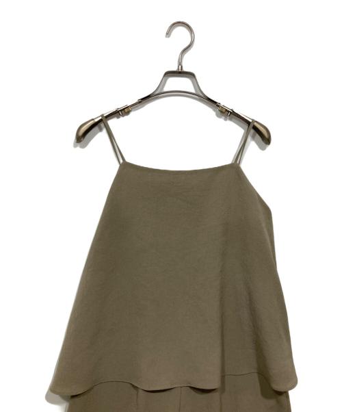 green label relaxing（グリーンレーベルリラクシング）green label relaxing (グリーンレーベルリラクシング) ドライタッチオールインワン ベージュ サイズ:freeの古着・服飾アイテム