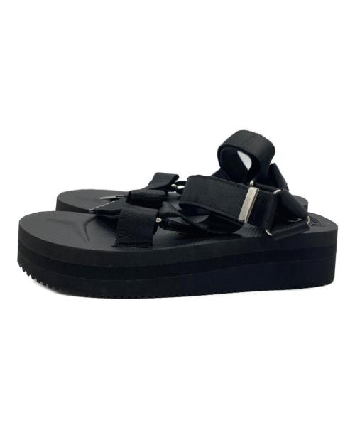 suicoke（スイコック）suicoke (スイコック) グログランサンダル ブラック サイズ:24の古着・服飾アイテム