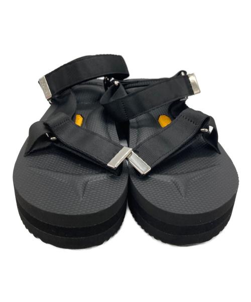 suicoke（スイコック）suicoke (スイコック) グログランサンダル ブラック サイズ:24の古着・服飾アイテム