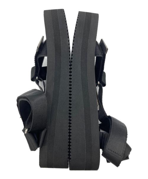 suicoke（スイコック）suicoke (スイコック) グログランサンダル ブラック サイズ:24の古着・服飾アイテム