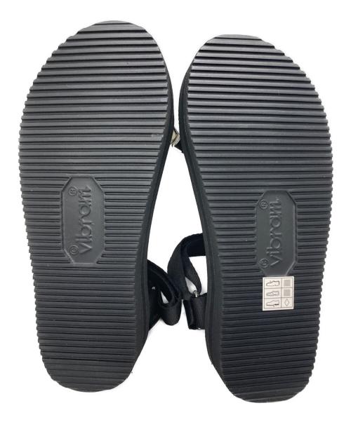 suicoke（スイコック）suicoke (スイコック) グログランサンダル ブラック サイズ:24の古着・服飾アイテム