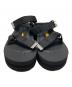 中古・古着 suicoke (スイコック) グログランサンダル ブラック サイズ:24：6000円