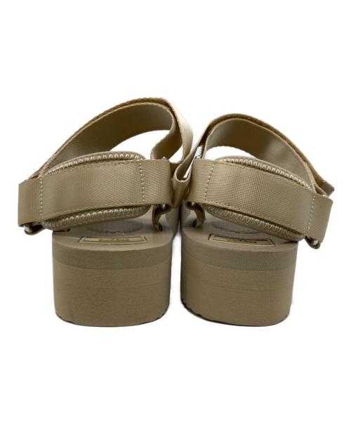 suicoke（スイコック）suicoke (スイコック) グログランサンダル ベージュ サイズ:24.0cmの古着・服飾アイテム