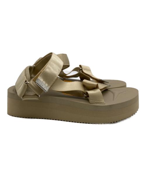 suicoke（スイコック）suicoke (スイコック) グログランサンダル ベージュ サイズ:24.0cmの古着・服飾アイテム