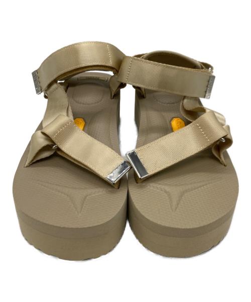 suicoke（スイコック）suicoke (スイコック) グログランサンダル ベージュ サイズ:24.0cmの古着・服飾アイテム