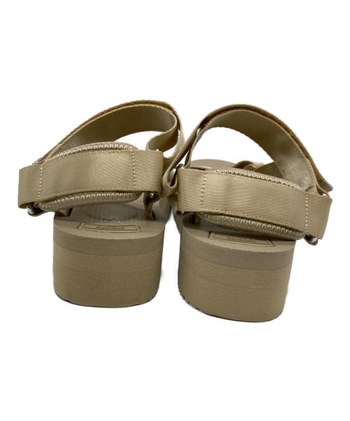 suicoke（スイコック）suicoke (スイコック) グログランサンダル ベージュ サイズ:24.0cmの古着・服飾アイテム