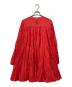 merlette (マーレット) TOMORROW LAND別注 ティアードワンピース / SOLIMAN レッド サイズ:XS：16000円