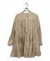 merlette (マーレット) ティアードワンピース / SOLIMAN ベージュ サイズ:XS：16000円