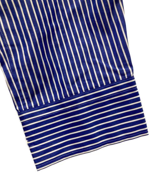 Spick and Span（スピック＆スパン）Spick and Span (スピック＆スパン) タイプライターロングストライプシャツ ブルー サイズ:記載なしの古着・服飾アイテム