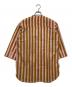 Ron Herman (ロンハーマン) SZ Blockprints (エスゼットブロックプリント) ストライプシャツ / RH LONG GURU ブラウン×ピンク サイズ:s：8000円