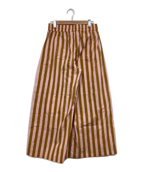 Ron Herman（ロンハーマン）Ron Herman (ロンハーマン) SZ Blockprints (エスゼットブロックプリント) ストライプパンツ / RH DRAWSTRING PANT ブラウン×ピンク サイズ:Mの古着・服飾アイテム