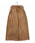 Ron Herman（ロンハーマン）の古着「ストライプパンツ / RH DRAWSTRING PANT」｜ブラウン×ピンク