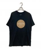 COACHコーチ）の古着「サークルロゴプリントTEE」｜ブラック