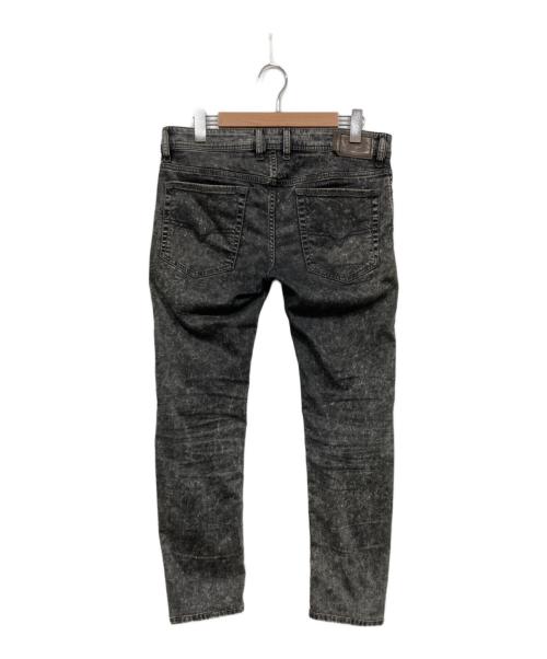 DIESEL（ディーゼル）DIESEL (ディーゼル) デニムパンツ ブラック サイズ: 78.5cm (W31)の古着・服飾アイテム
