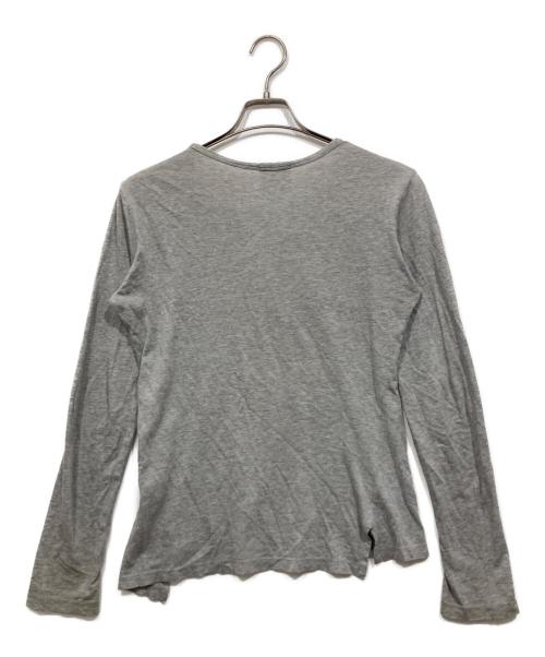 Vivienne Westwood（ヴィヴィアンウエストウッド）Vivienne Westwood (ヴィヴィアンウエストウッド) ロングスリーブカットソー グレー サイズ:Sの古着・服飾アイテム