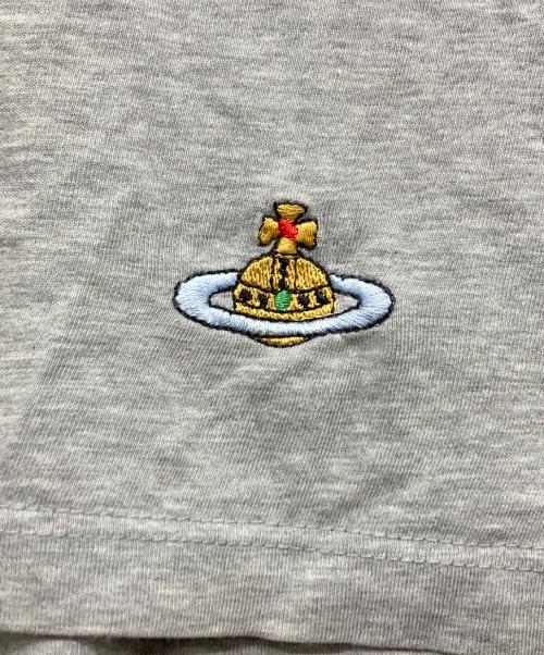 Vivienne Westwood（ヴィヴィアンウエストウッド）Vivienne Westwood (ヴィヴィアンウエストウッド) ロングスリーブカットソー グレー サイズ:Sの古着・服飾アイテム