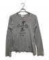 Vivienne Westwood（ヴィヴィアンウエストウッド）の古着「ロングスリーブカットソー」｜グレー
