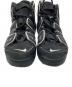 中古・古着 NIKE (ナイキ) AIR MORE UPTEMPO GS ブラック サイズ:24cm：5000円