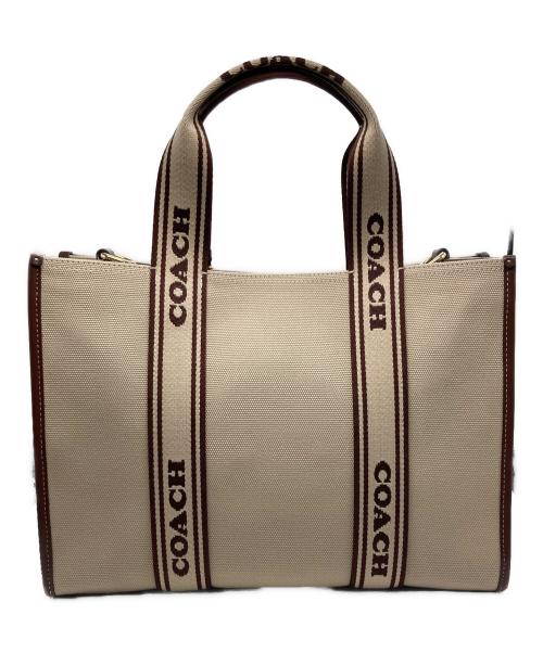 COACH（コーチ）COACH (コーチ) スミストート バッグ ベージュの古着・服飾アイテム