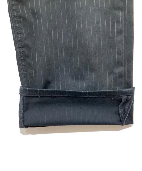 BURBERRY BLACK LABEL（バーバリーブラックレーベル）BURBERRY BLACK LABEL (バーバリーブラックレーベル) ストライプパンツ ネイビー サイズ:SIZE 79の古着・服飾アイテム