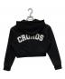 CRONOS (クロノス) クロップドジップパーカー ブラック サイズ:38：5000円
